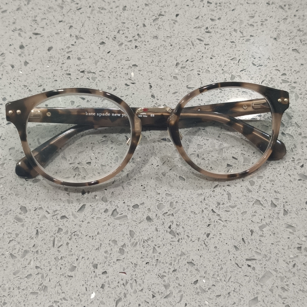 KATE SPADE NEW YORK ASIA/F 086 TORTOISE AUTHENTIC EYEGLASSES 50-21